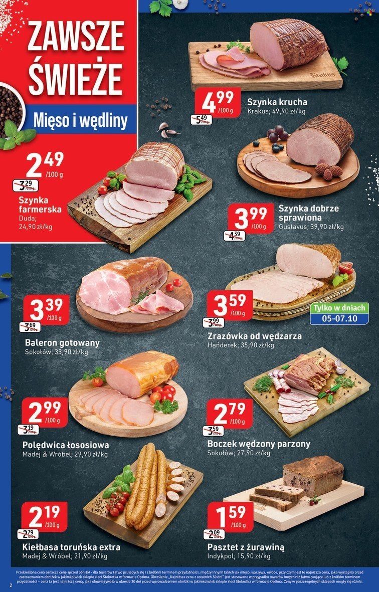 Gazetka Stokrotka Optima - 5.10.2023 - 11.10.2023. Strona 2