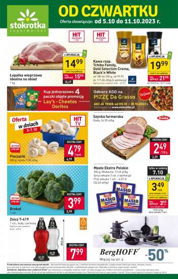 Gazetka Stokrotka Supermarket - 5.10.2023 - 11.10.2023.