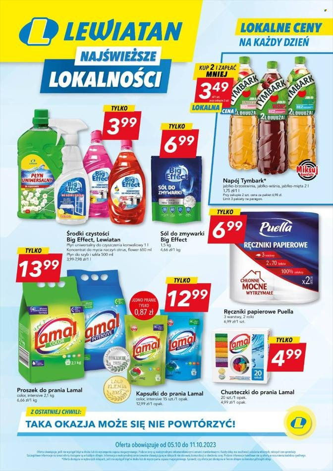 Gazetka Lewiatan - 5.10.2023 - 11.10.2023. Strona 1