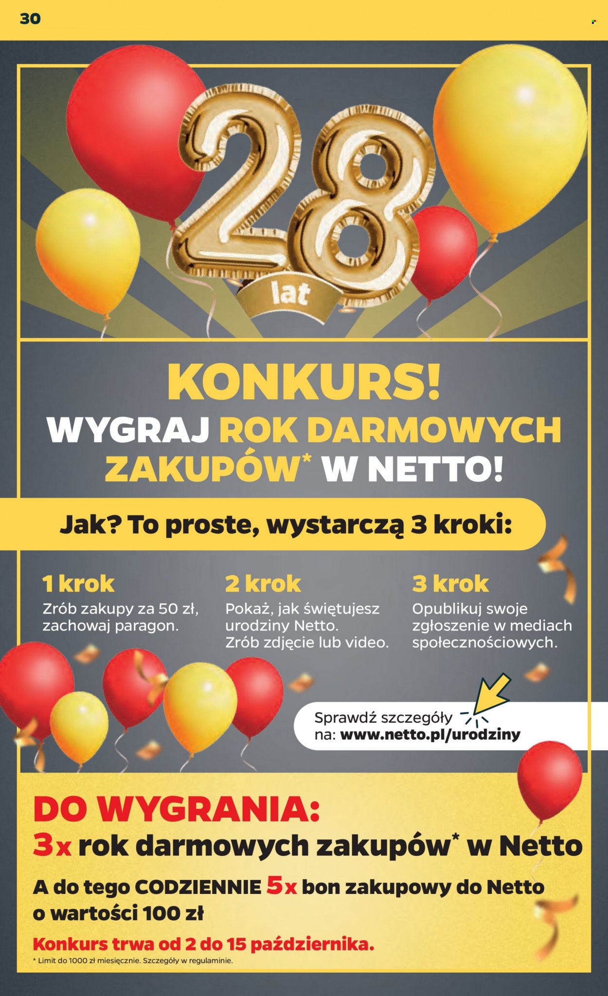 Gazetka Netto - 9.10.2023 - 14.10.2023. Strona 30