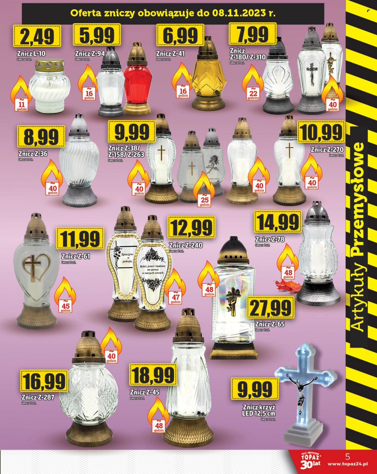 Gazetka Topaz - 12.10.2023 - 18.10.2023. Strona 5