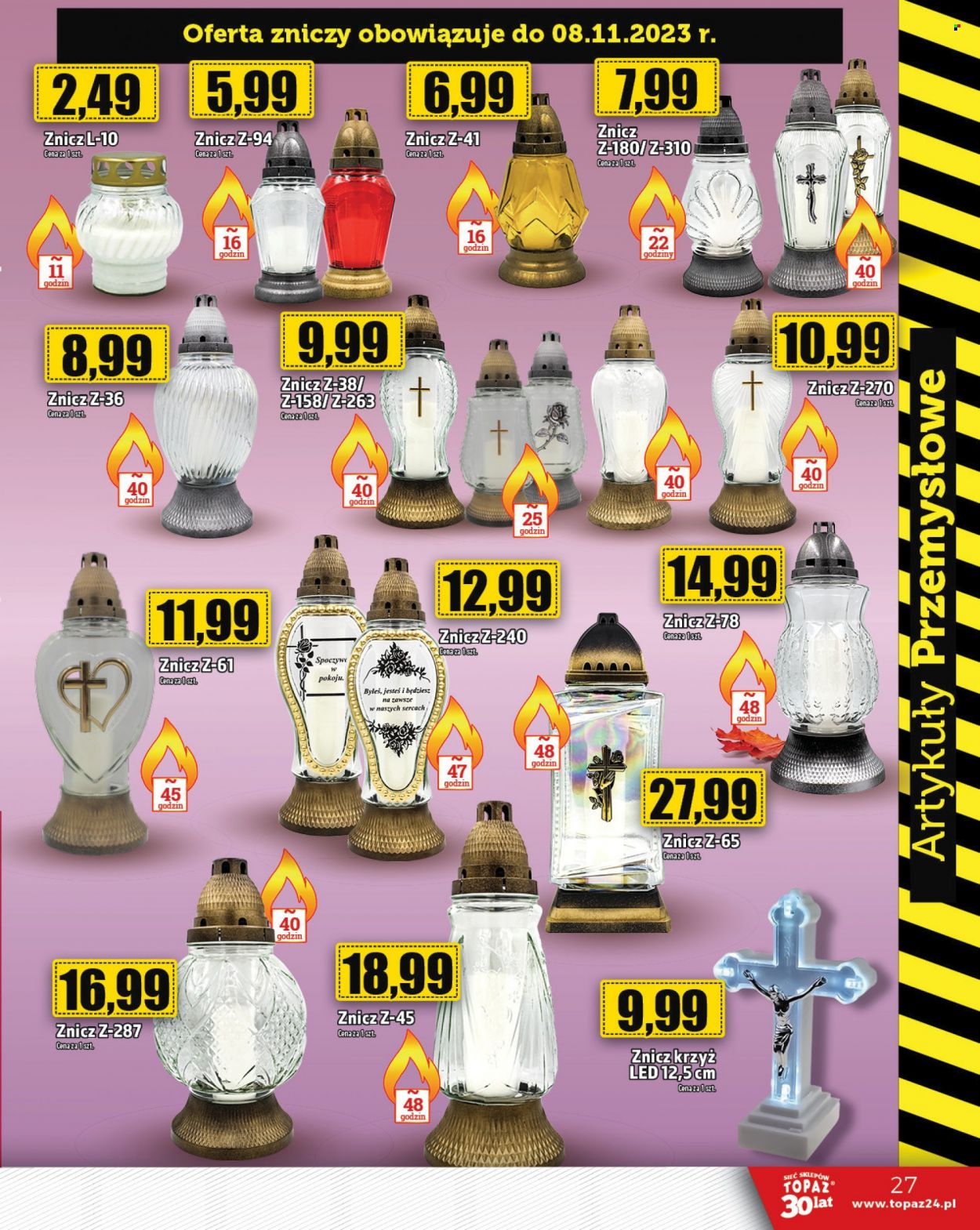Gazetka Topaz - 12.10.2023 - 18.10.2023. Strona 27