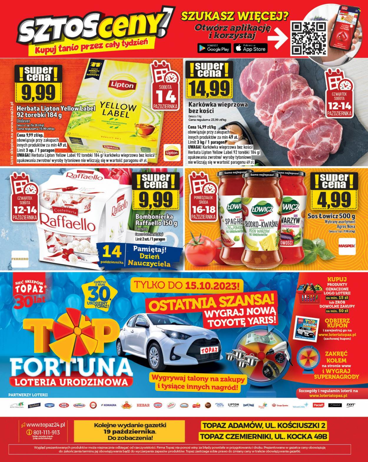 Gazetka Topaz - 12.10.2023 - 18.10.2023. Strona 28
