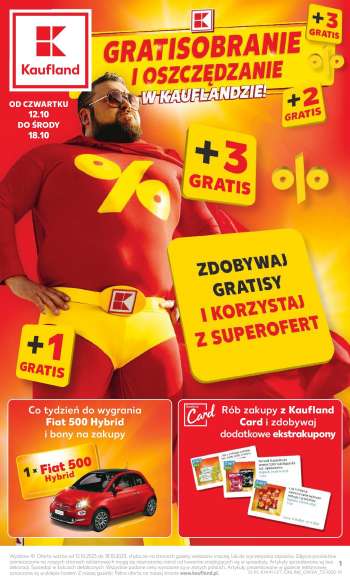 Leták Kaufland - 12.10.2023 - 18.10.2023.