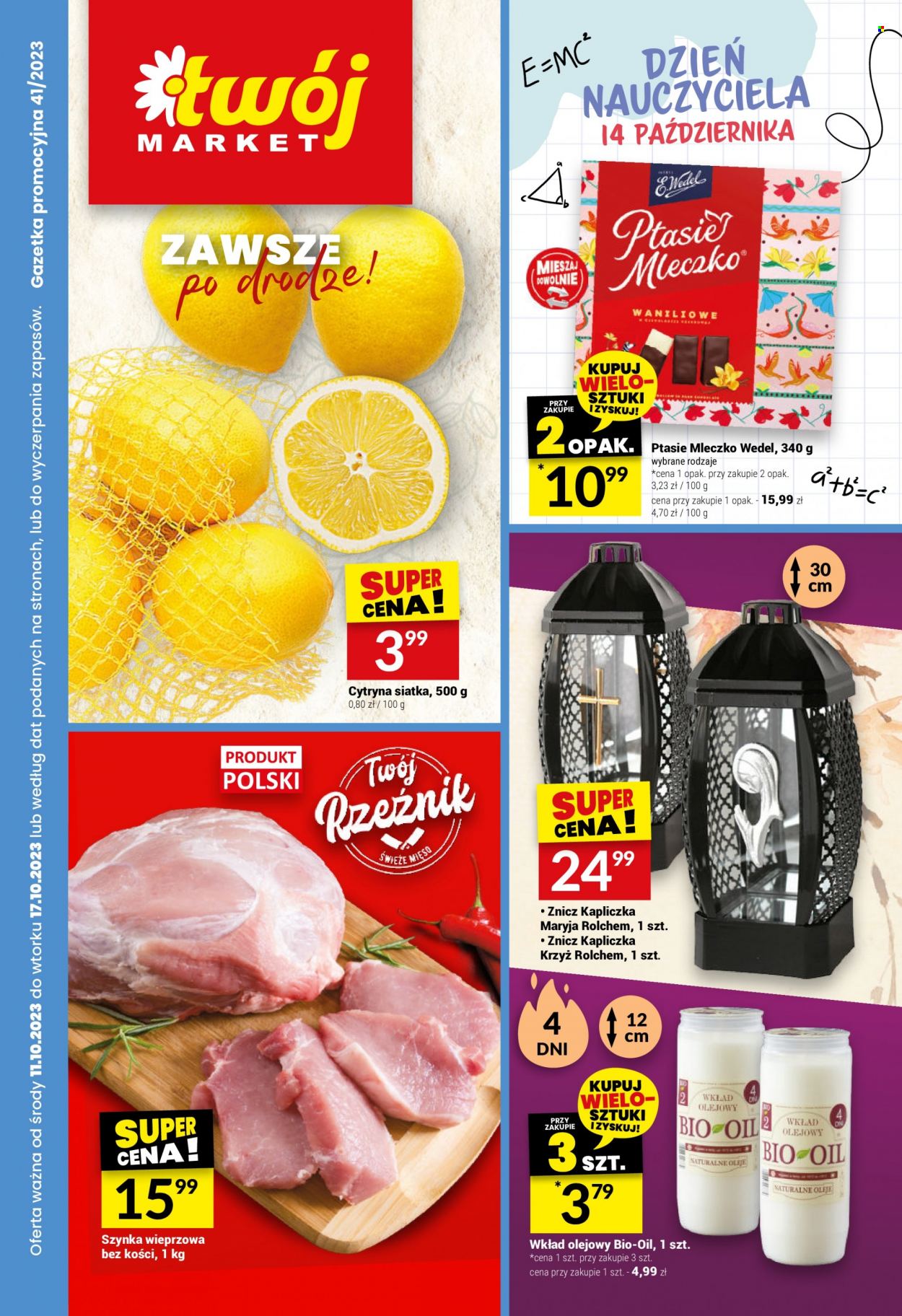 Gazetka Twój Market - 11.10.2023 - 17.10.2023. Strona 1