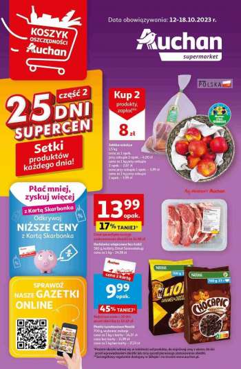 Gazetka Auchan - 12.10.2023 - 18.10.2023.