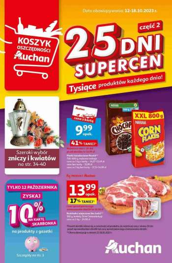 Gazetka Auchan - 12.10.2023 - 18.10.2023.