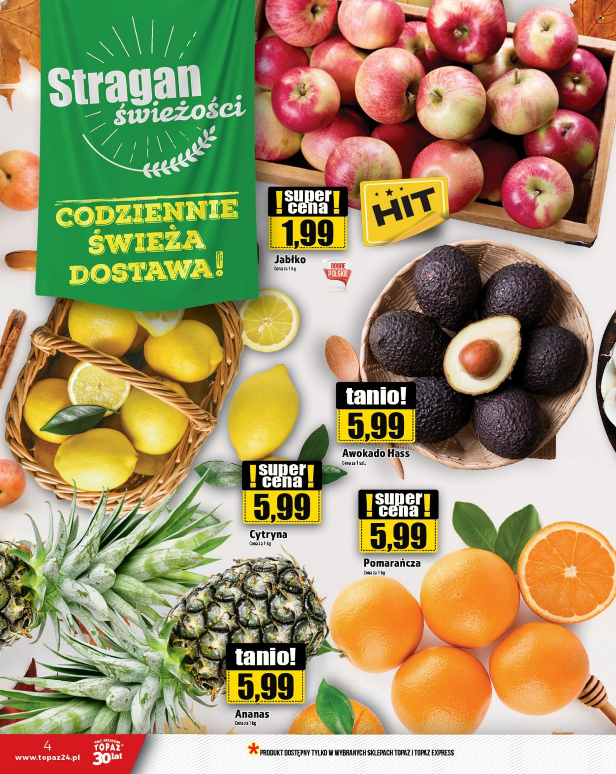 Gazetka Topaz - 12.10.2023 - 18.10.2023. Strona 4