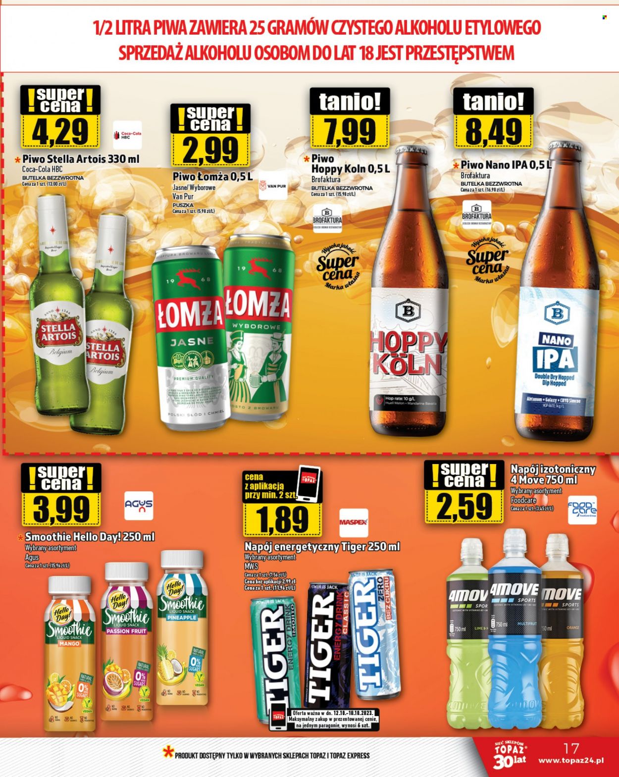 Gazetka Topaz - 12.10.2023 - 18.10.2023. Strona 17