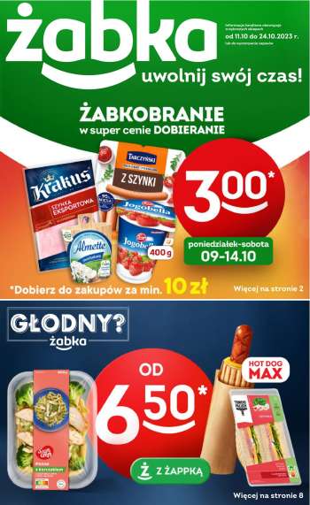 Gazetka Żabka - 11.10.2023 - 24.10.2023.