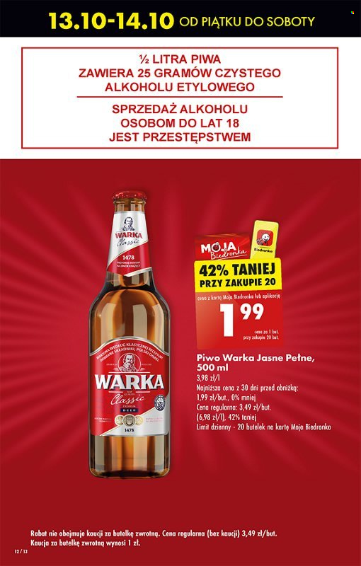 Gazetka Biedronka - 12.10.2023 - 18.10.2023. Strona 12