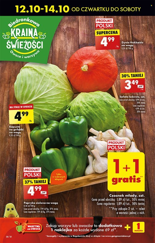 Gazetka Biedronka - 12.10.2023 - 18.10.2023. Strona 20