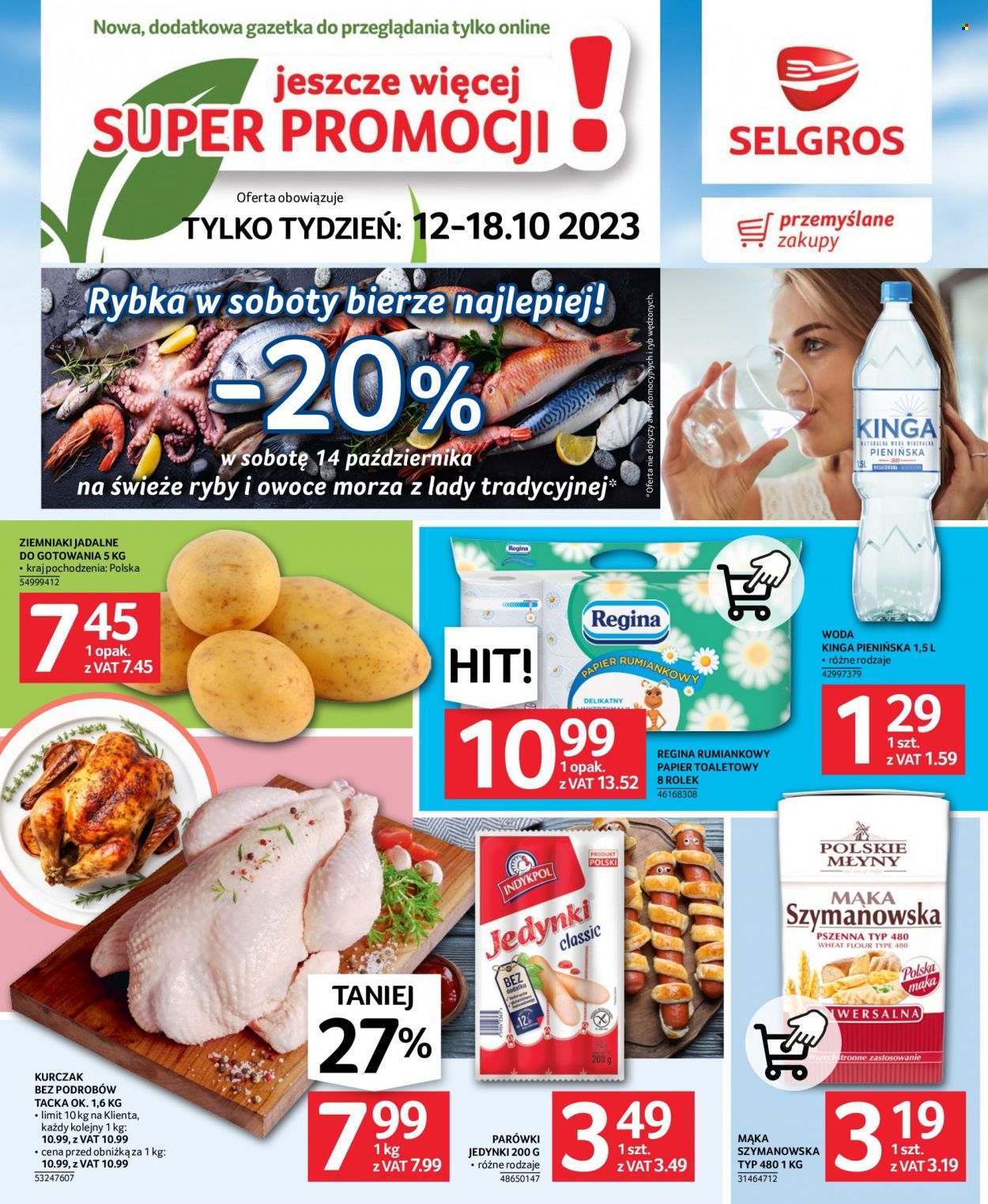 Gazetka Selgros - 12.10.2023 - 18.10.2023. Strona 1