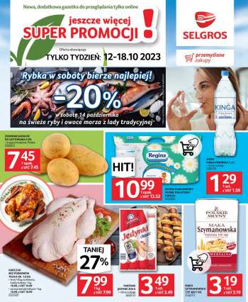 Gazetka Selgros - 12.10.2023 - 18.10.2023.