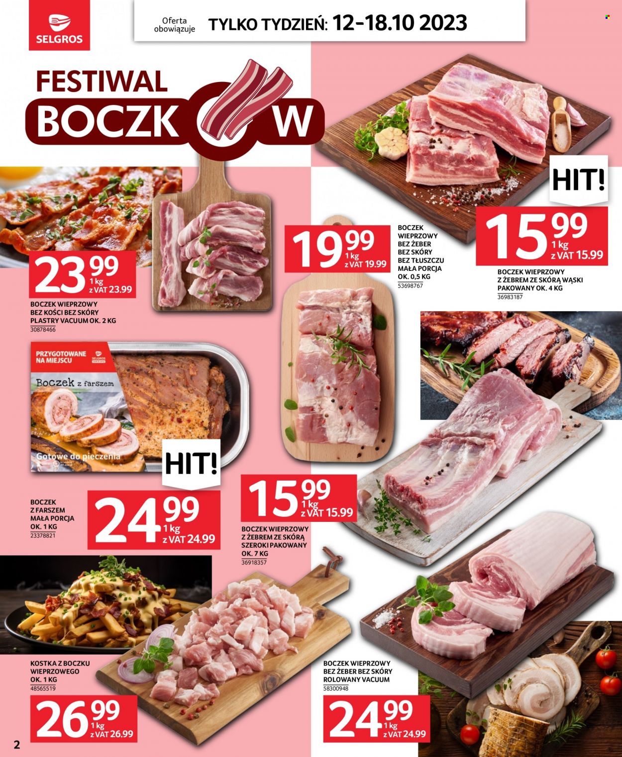 Gazetka Selgros - 12.10.2023 - 18.10.2023. Strona 2