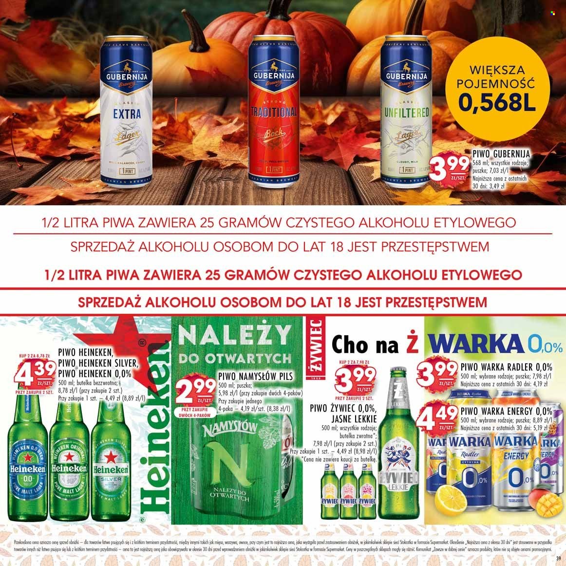 Gazetka Stokrotka Supermarket - 12.10.2023 - 25.10.2023. Strona 39