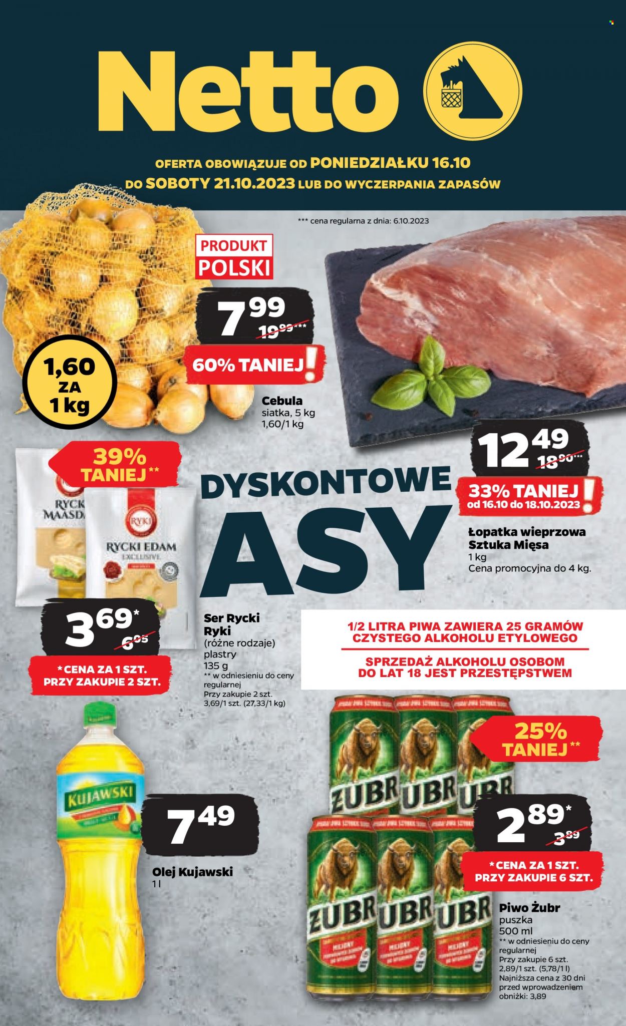 Gazetka Netto - 16.10.2023 - 21.10.2023. Strona 1