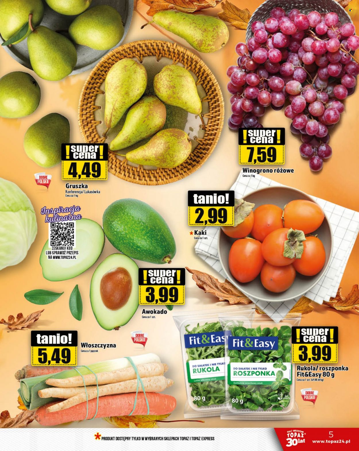 Gazetka Topaz - 19.10.2023 - 25.10.2023. Strona 5