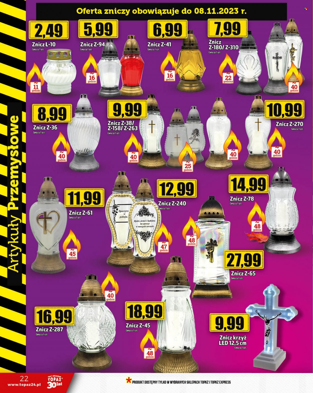 Gazetka Topaz - 19.10.2023 - 25.10.2023. Strona 22