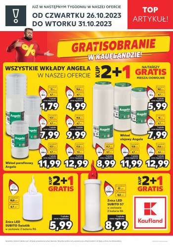 Gazetka Kaufland - 26.10.2023 - 31.10.2023.