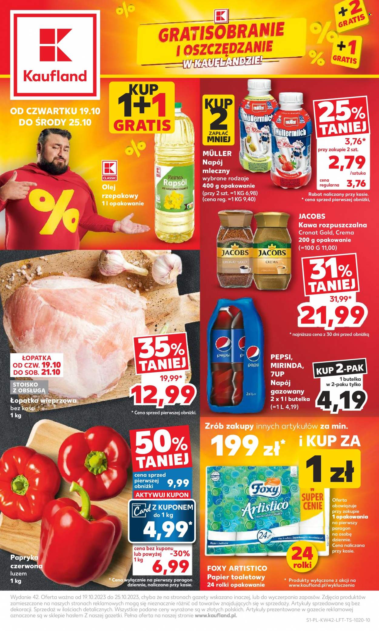 Gazetka Kaufland - 19.10.2023 - 25.10.2023. Strona 1