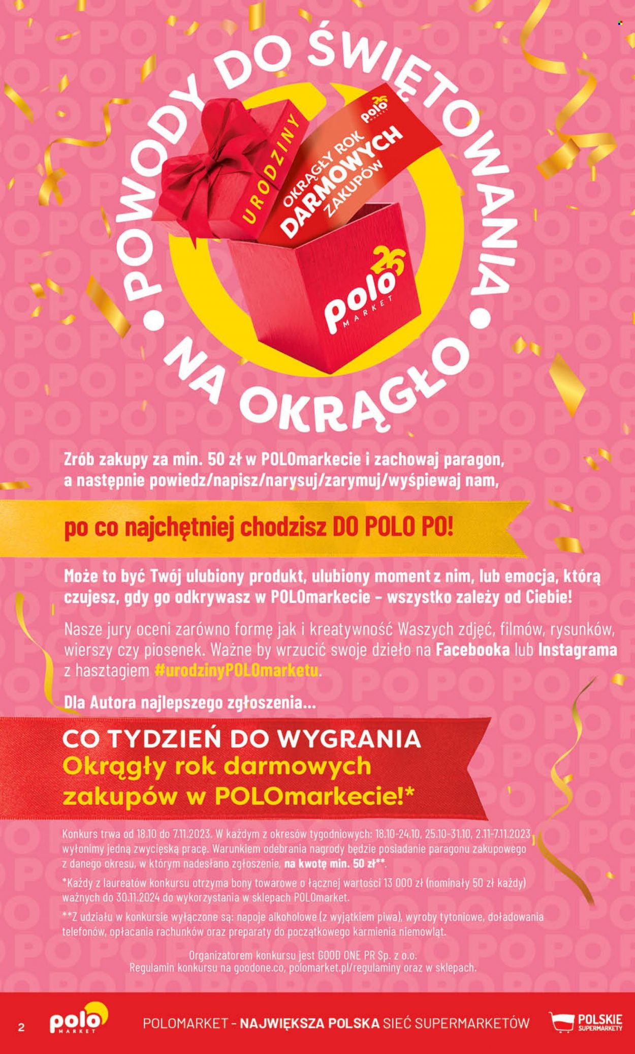 Gazetka Polomarket - 18.10.2023 - 24.10.2023. Strona 2