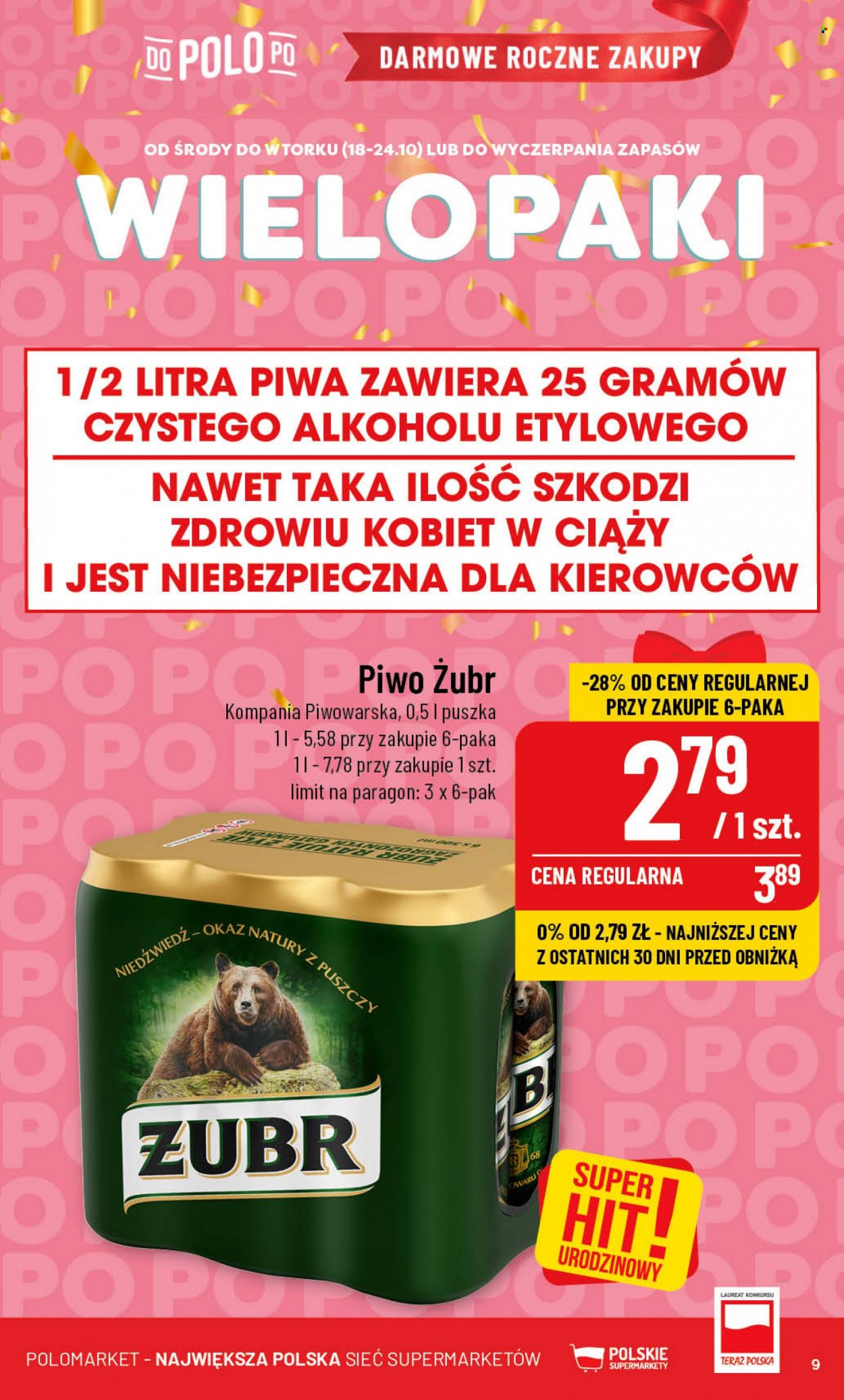 Gazetka Polomarket - 18.10.2023 - 24.10.2023. Strona 9