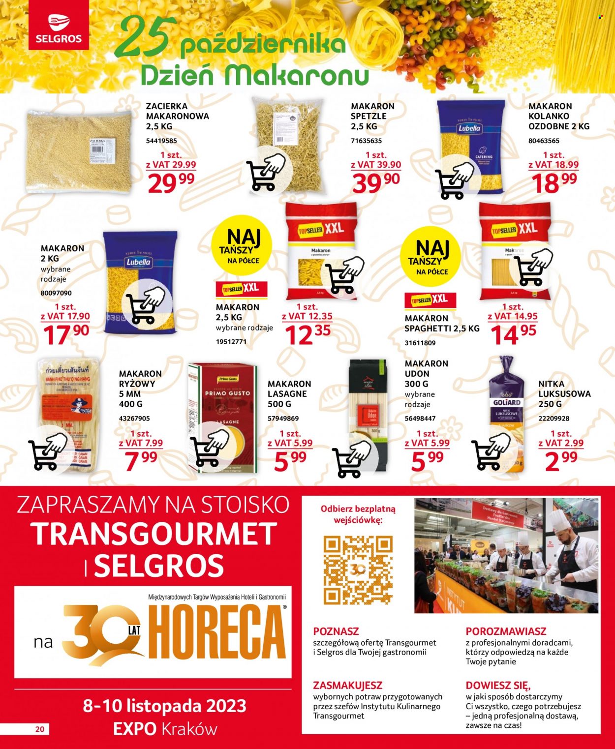 Gazetka Selgros - 19.10.2023 - 31.10.2023. Strona 20