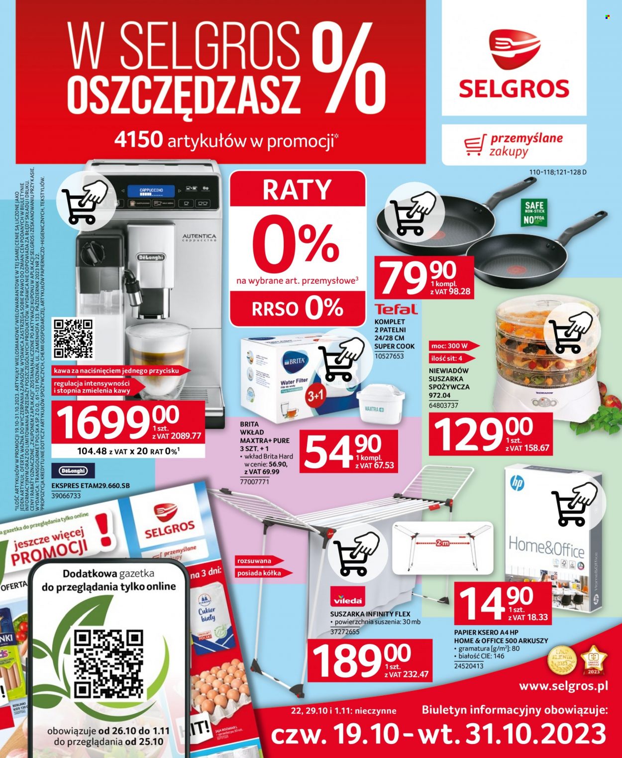 Gazetka Selgros - 19.10.2023 - 31.10.2023. Strona 1