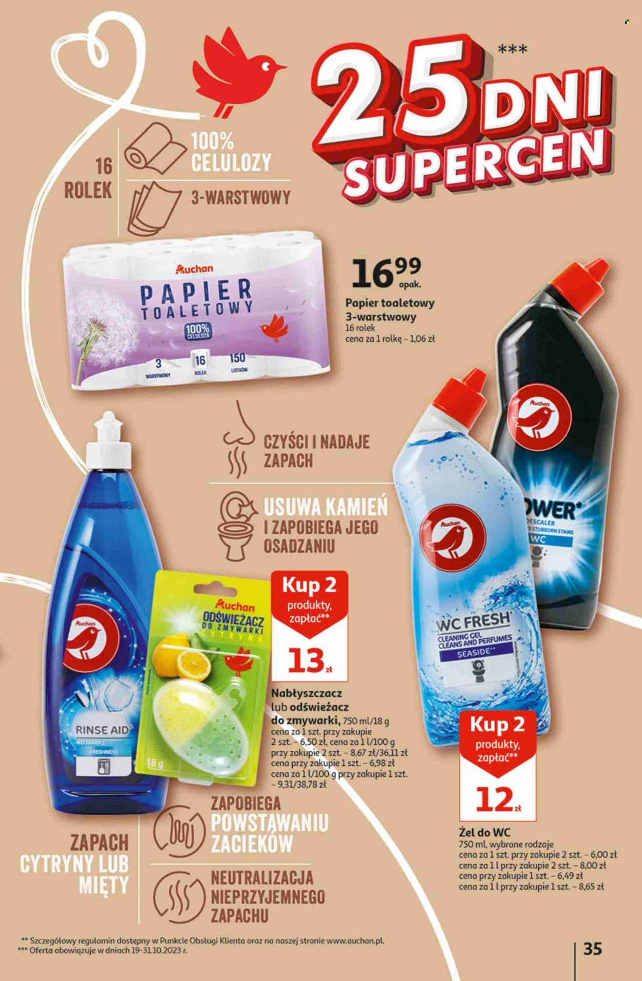 Gazetka Auchan - 19.10.2023 - 31.10.2023. Strona 35