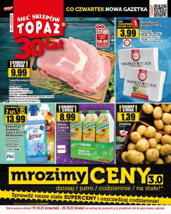 Gazetka Topaz - 19.10.2023 - 25.10.2023.