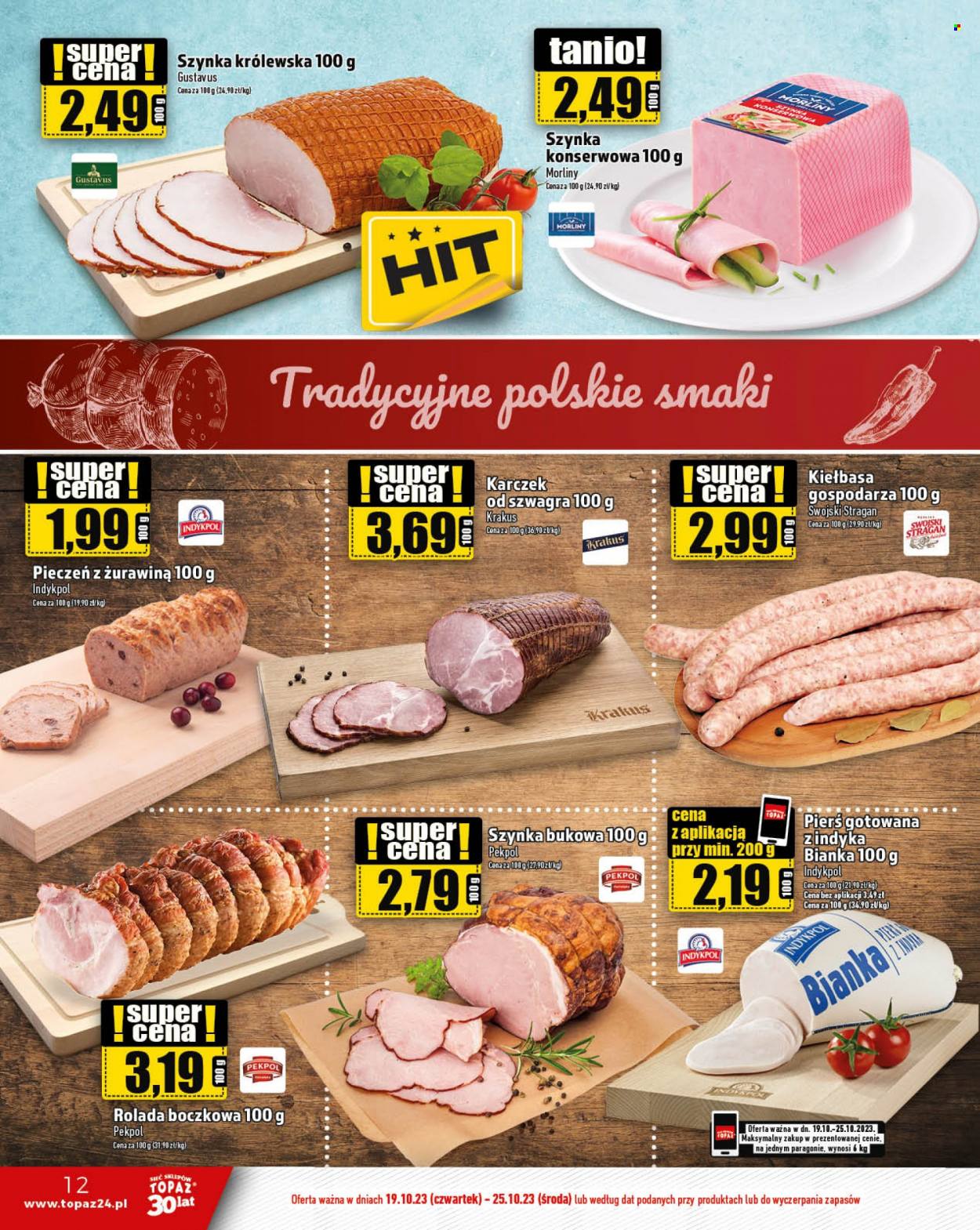 Gazetka Topaz - 19.10.2023 - 25.10.2023. Strona 12