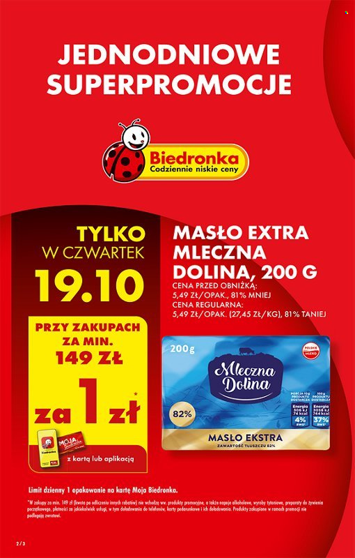 Gazetka Biedronka - 19.10.2023 - 25.10.2023. Strona 2