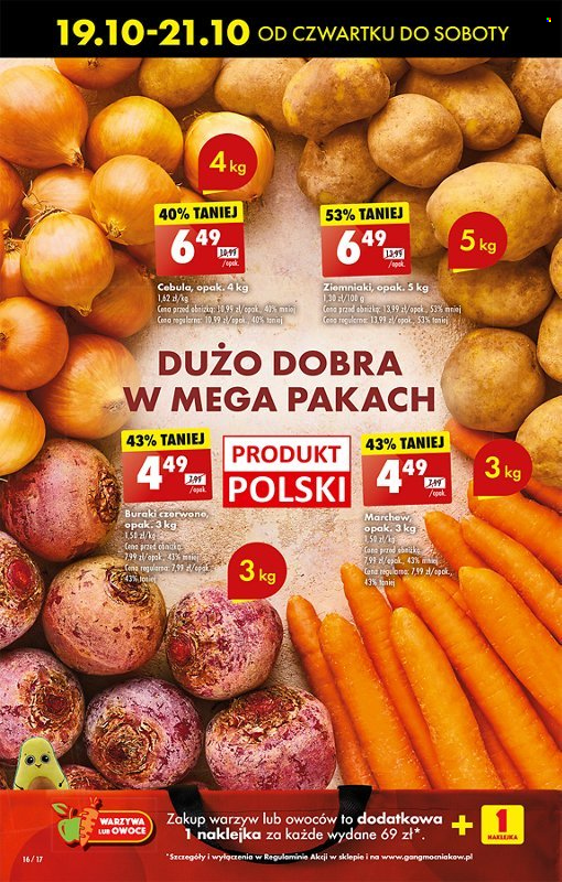 Gazetka Biedronka - 19.10.2023 - 25.10.2023. Strona 16