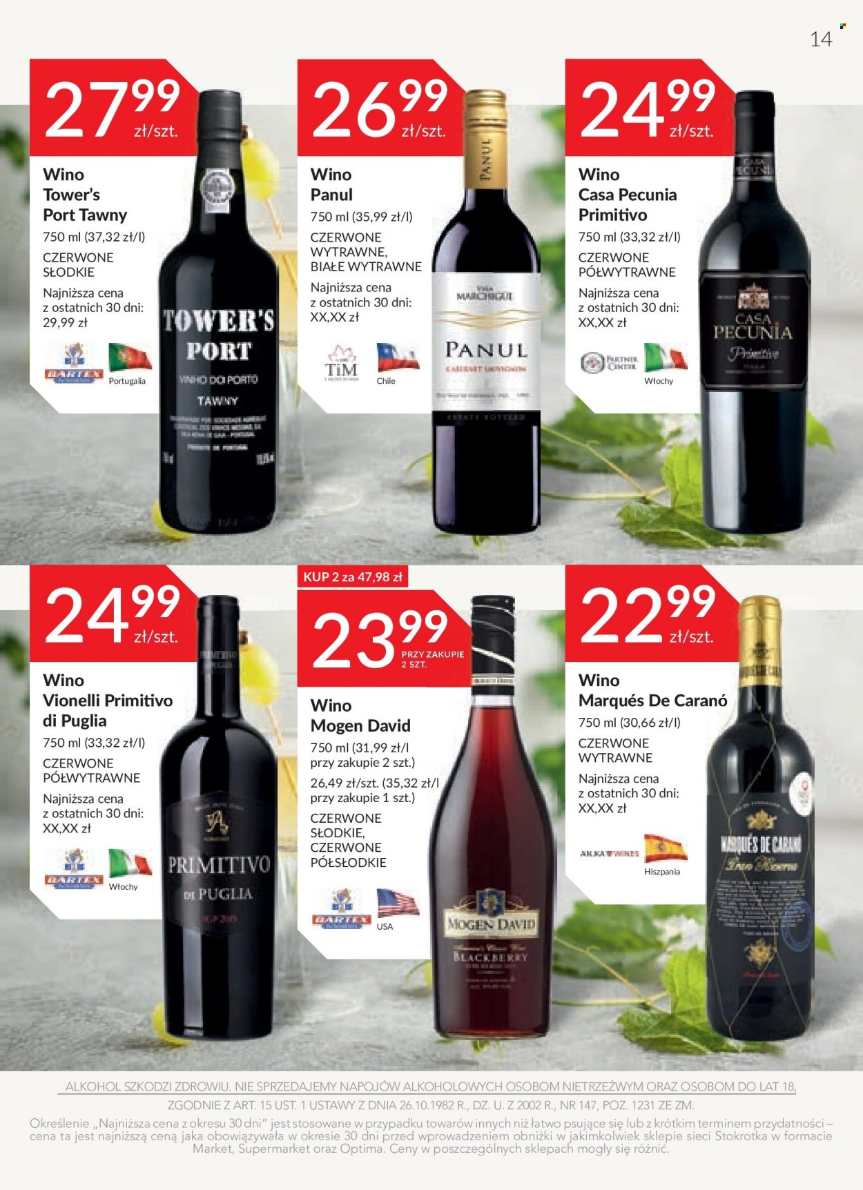 Gazetka Stokrotka Supermarket - 12.10.2023 - 8.11.2023. Strona 14