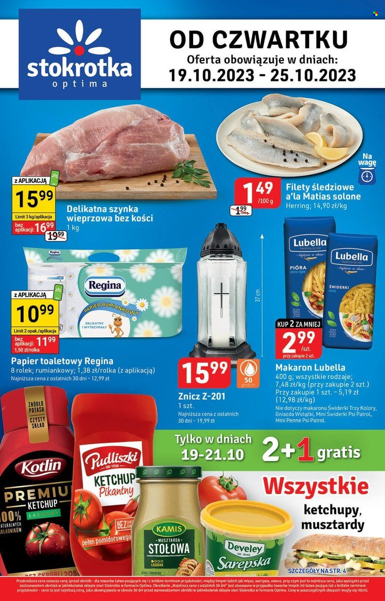 Gazetka Stokrotka Optima - 19.10.2023 - 25.10.2023. Strona 1
