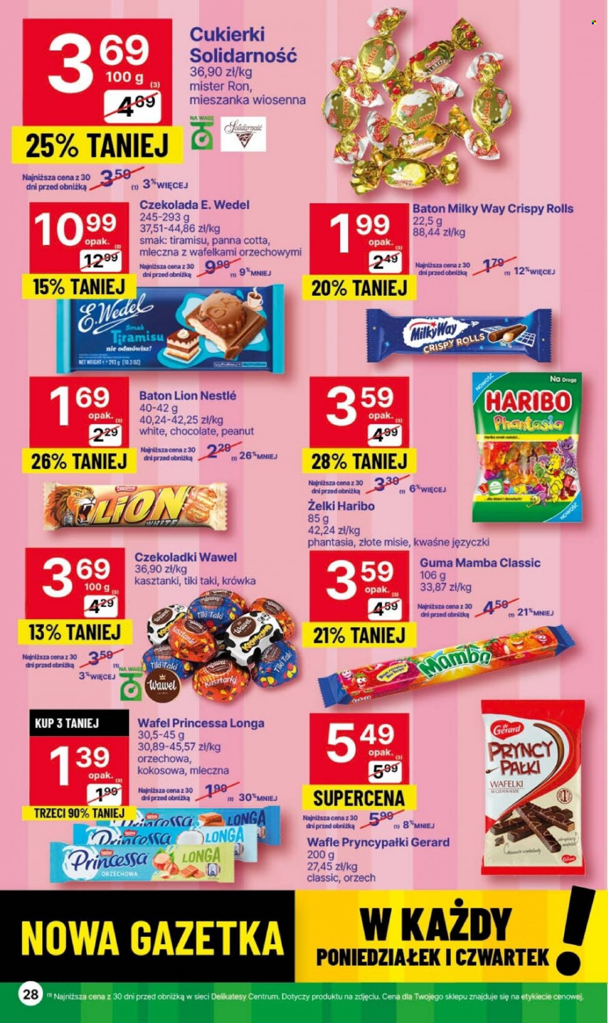Gazetka Delikatesy Centrum - 19.10.2023 - 25.10.2023. Strona 28