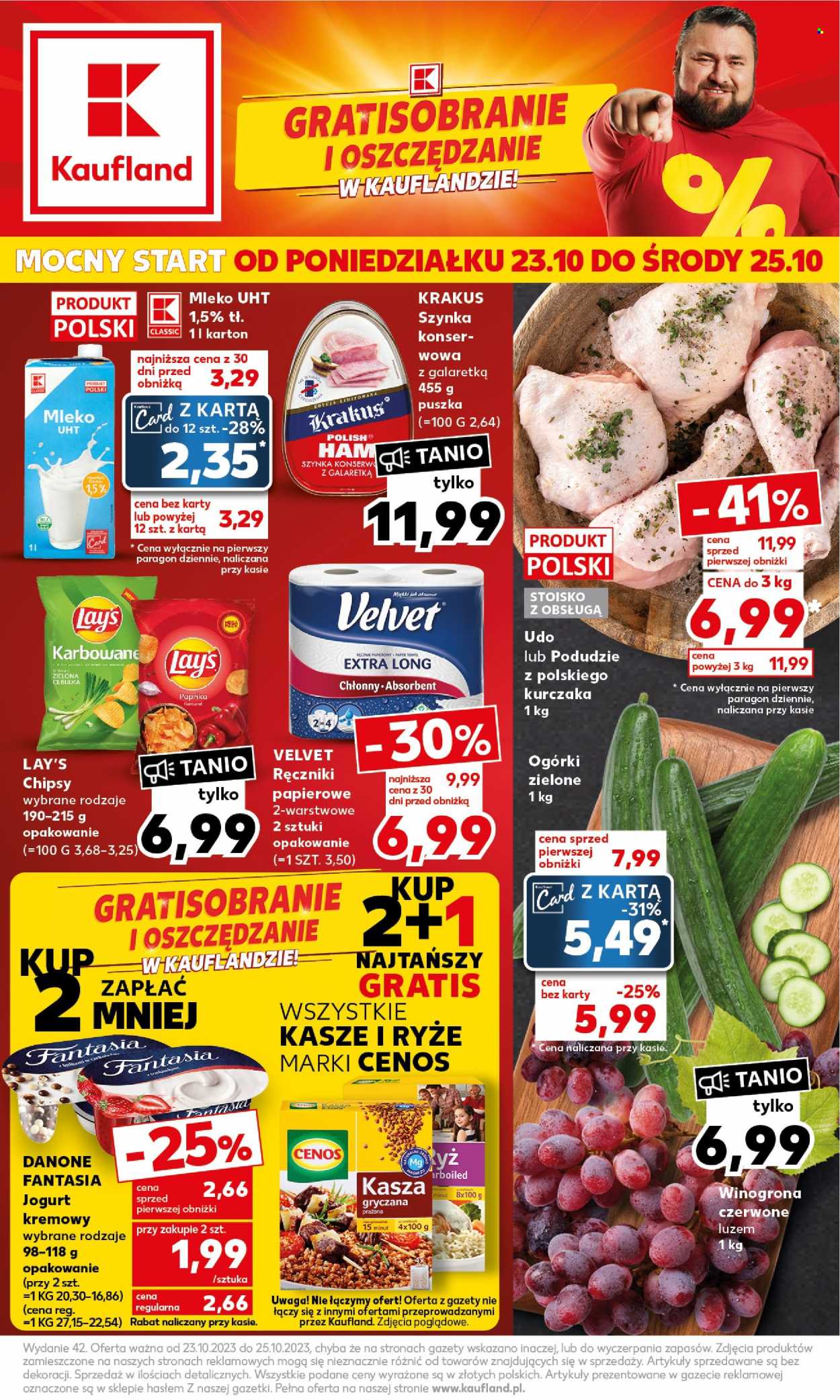 Gazetka Kaufland - 23.10.2023 - 25.10.2023. Strona 1