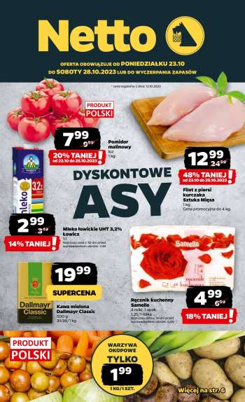 Gazetka Netto - 23.10.2023 - 28.10.2023.