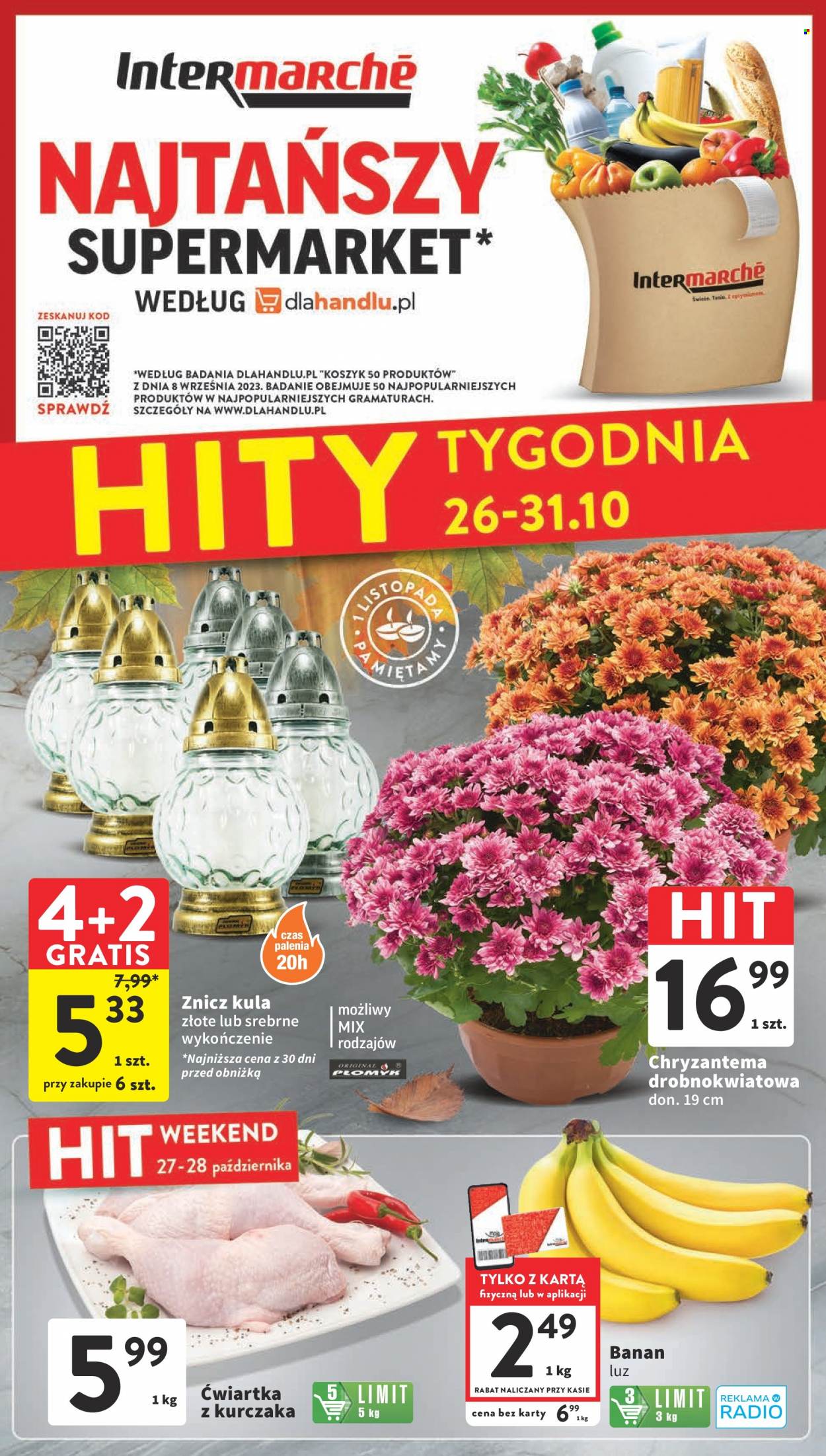 Gazetka Intermarché - 26.10.2023 - 31.10.2023. Strona 1