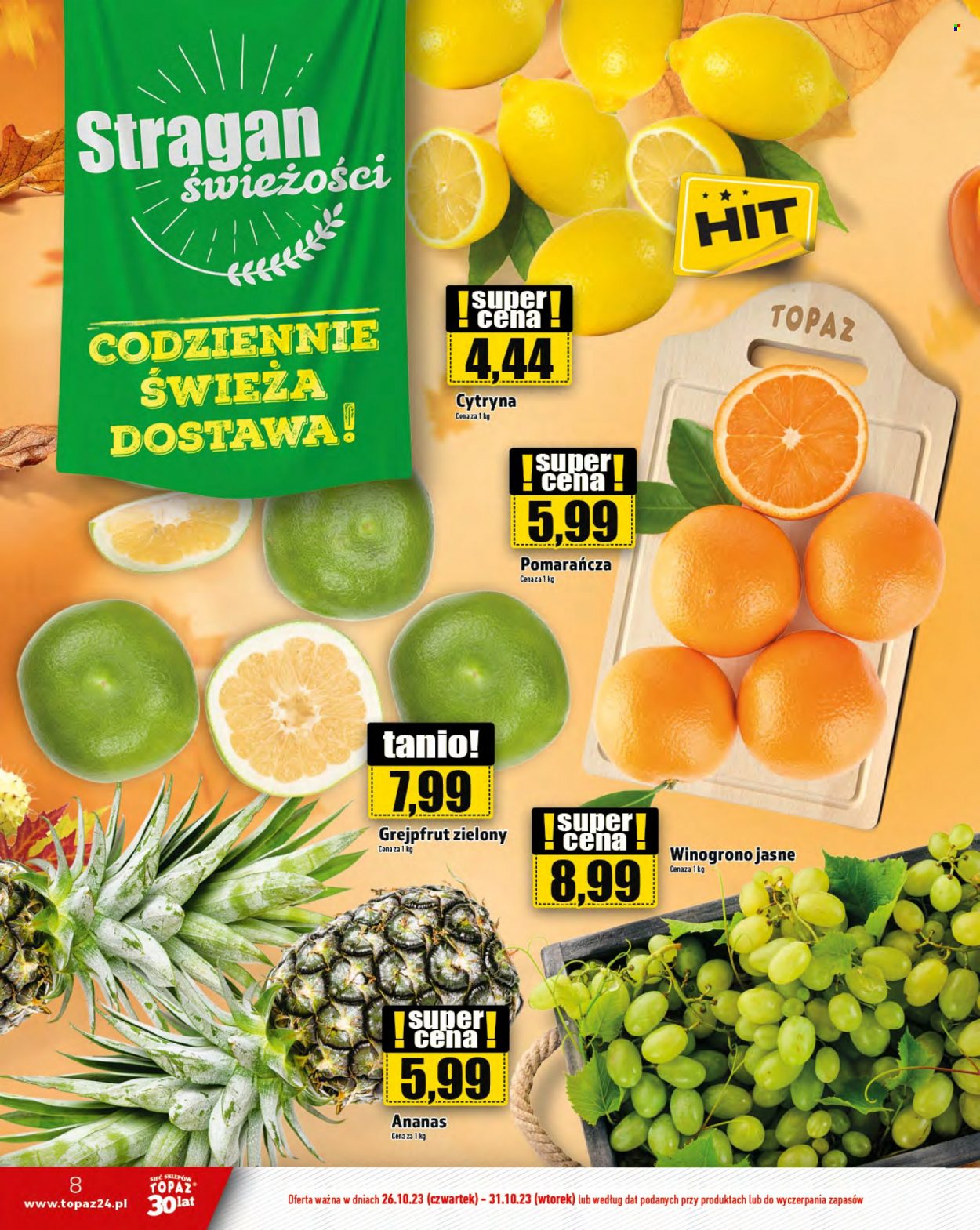 Gazetka Topaz - 26.10.2023 - 31.10.2023. Strona 8