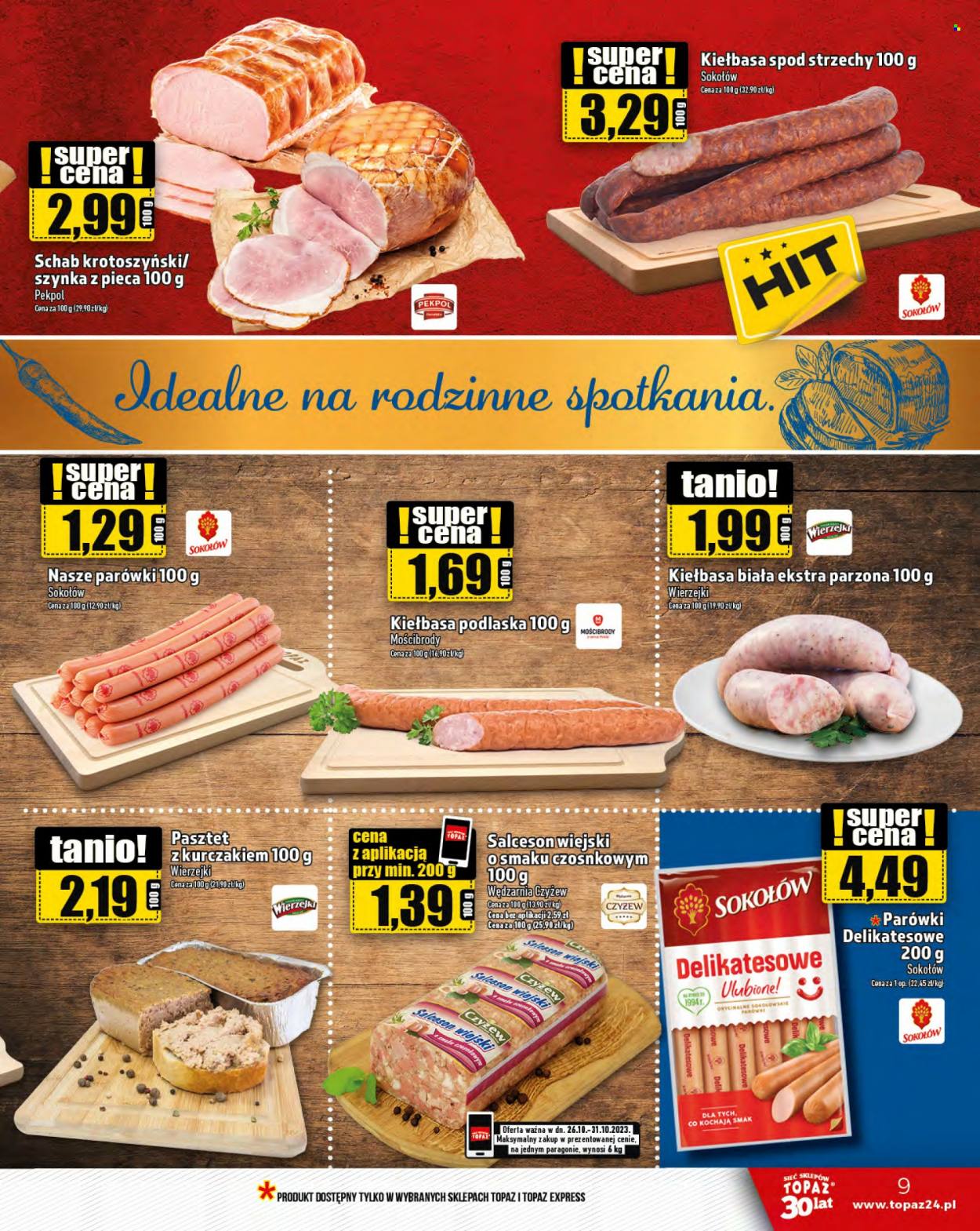 Gazetka Topaz - 26.10.2023 - 31.10.2023. Strona 9