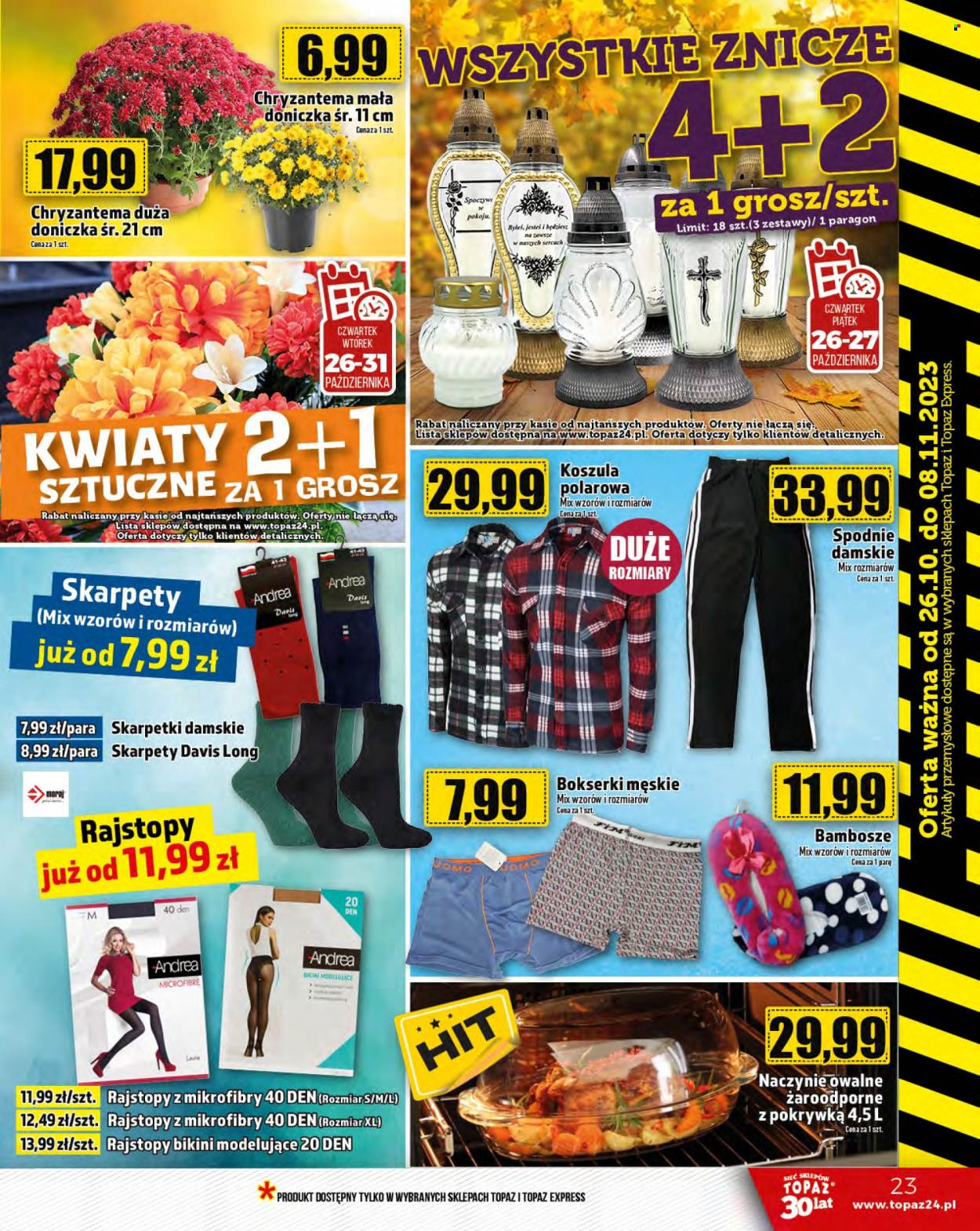 Gazetka Topaz - 26.10.2023 - 31.10.2023. Strona 23