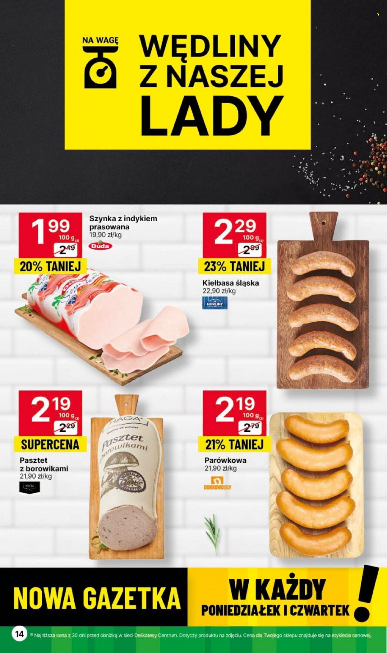 Gazetka Delikatesy Centrum - 26.10.2023 - 1.11.2023. Strona 14