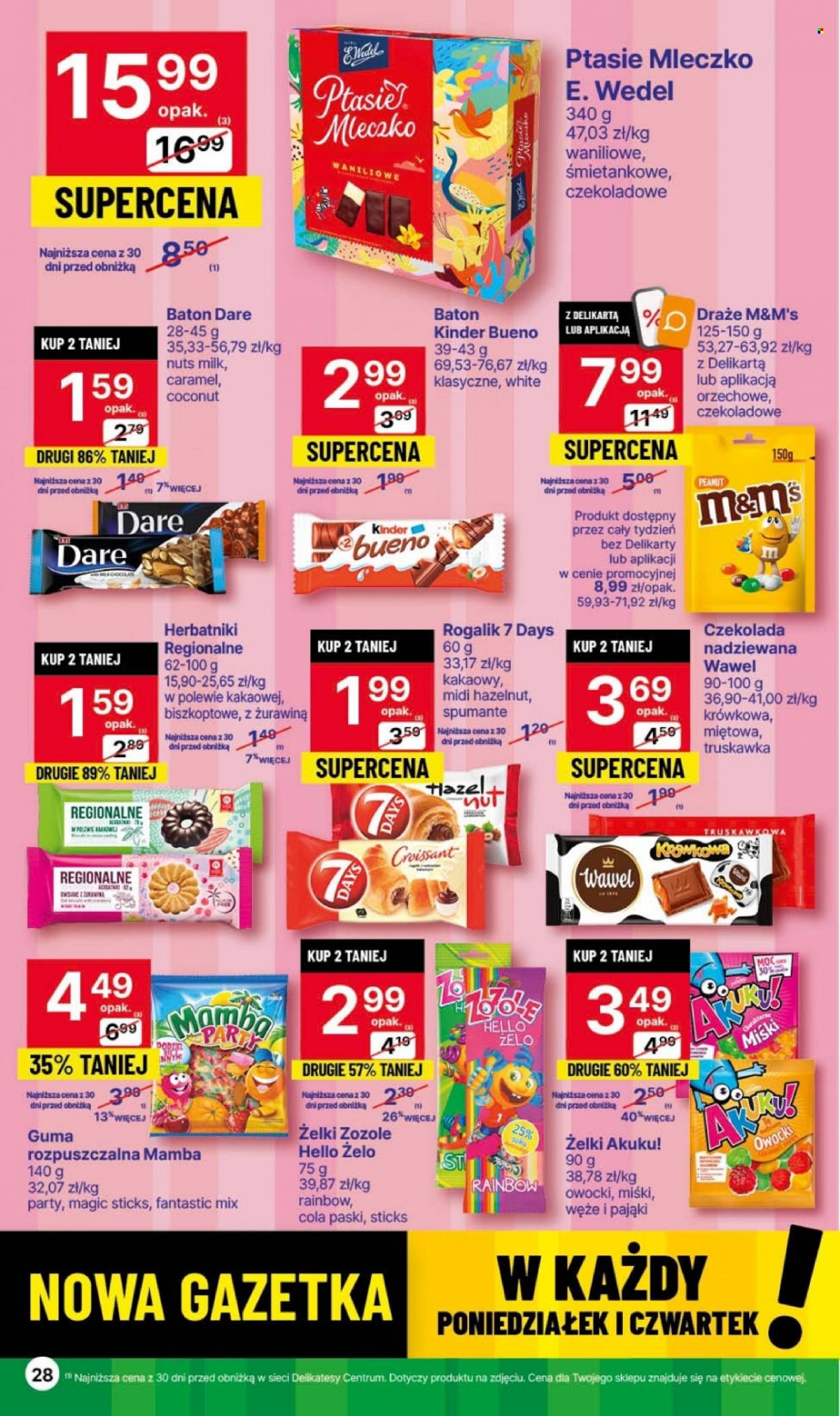 Gazetka Delikatesy Centrum - 26.10.2023 - 1.11.2023. Strona 28