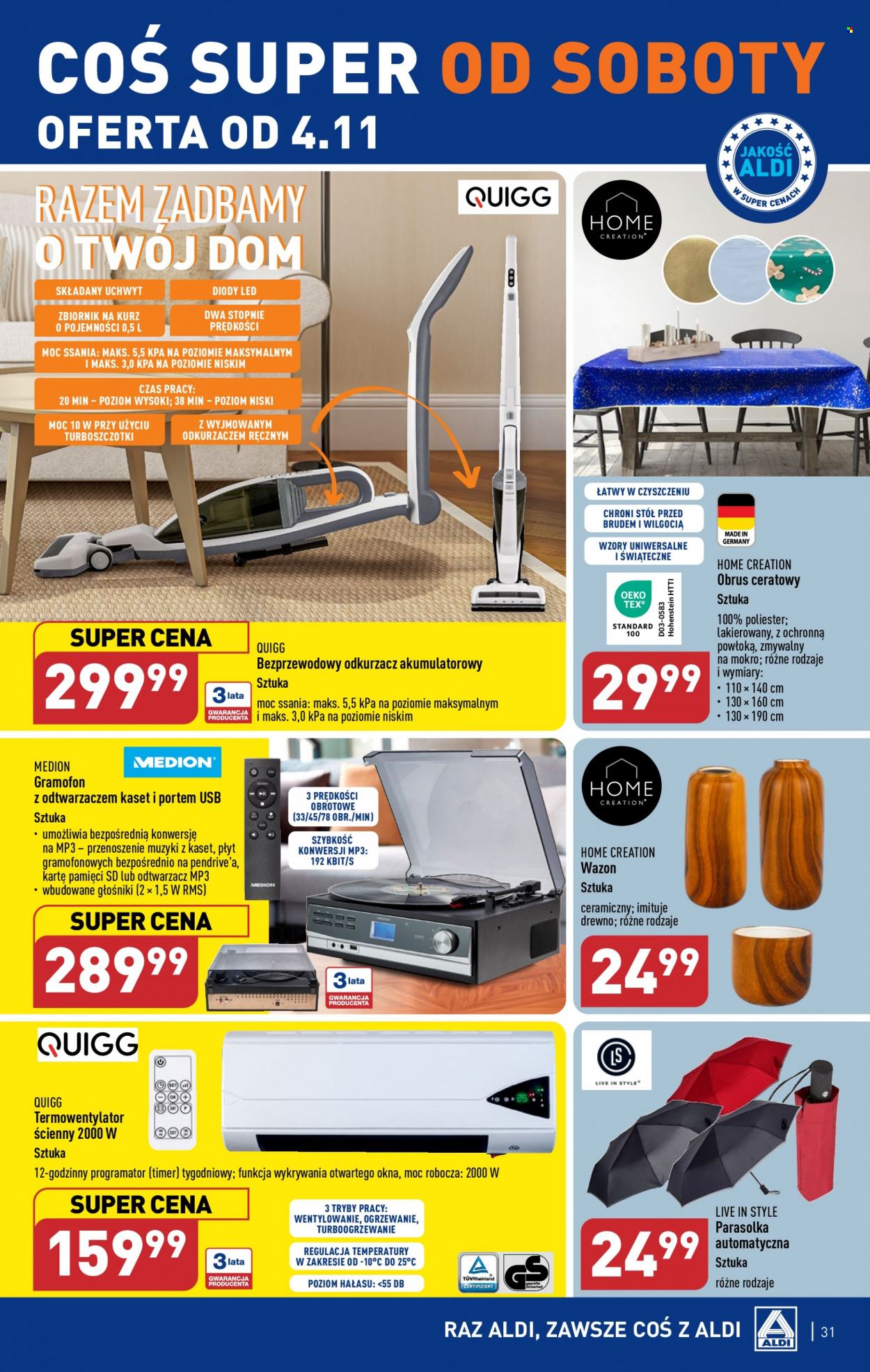 Gazetka ALDI - 30.10.2023 - 4.11.2023. Strona 31