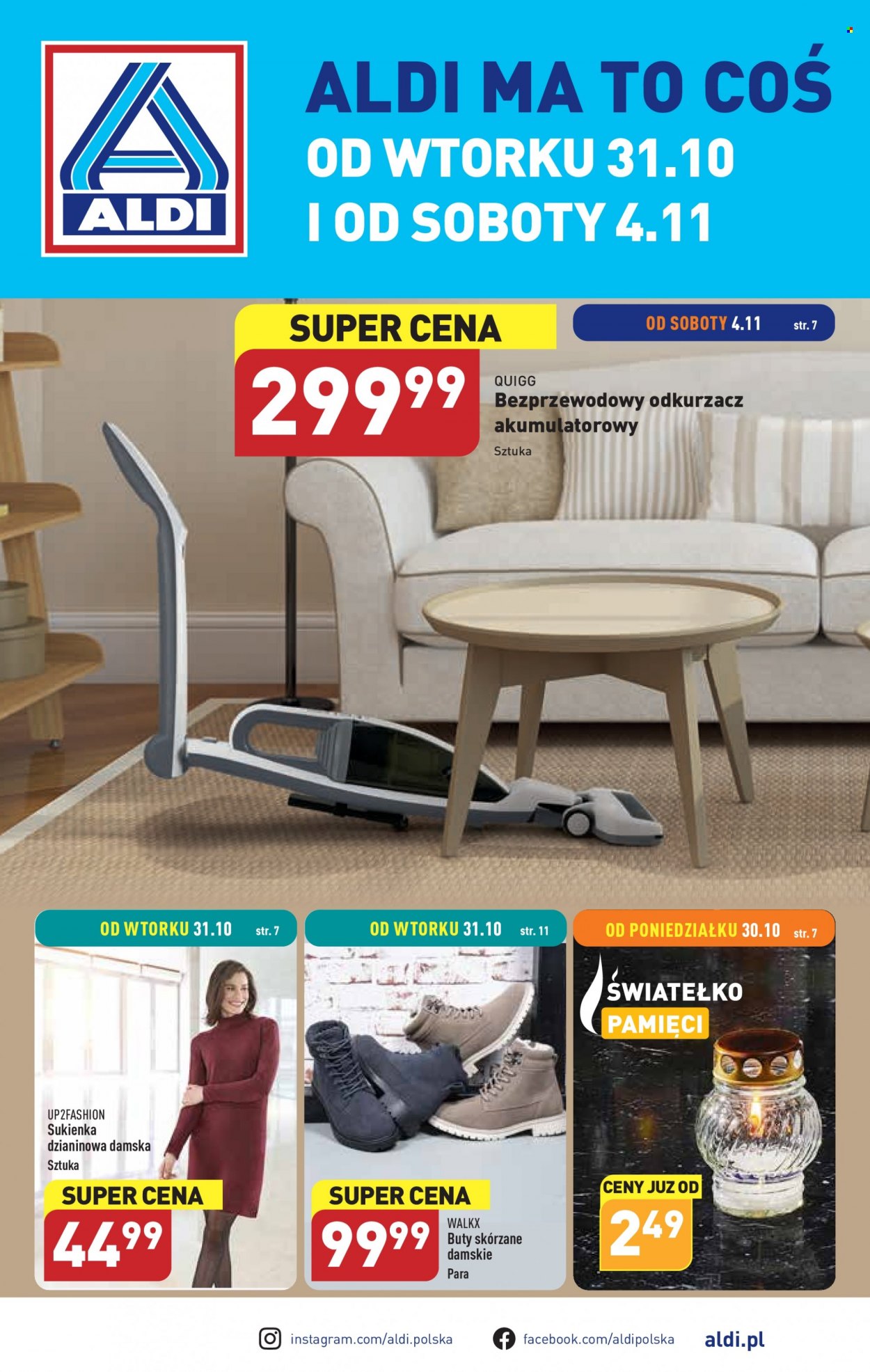 Gazetka ALDI - 31.10.2023 - 4.11.2023. Strona 1