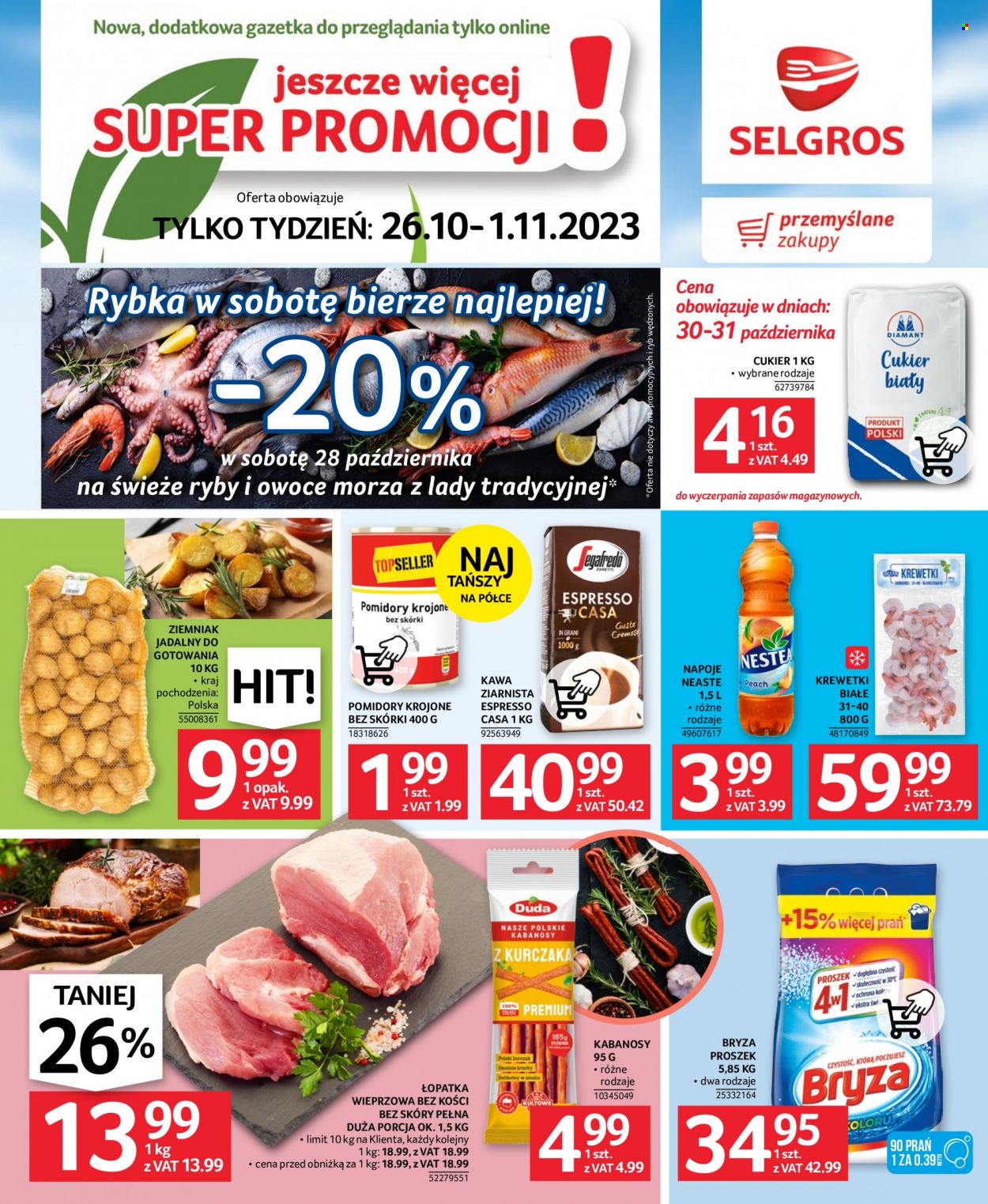 Gazetka Selgros - 26.10.2023 - 1.11.2023. Strona 1