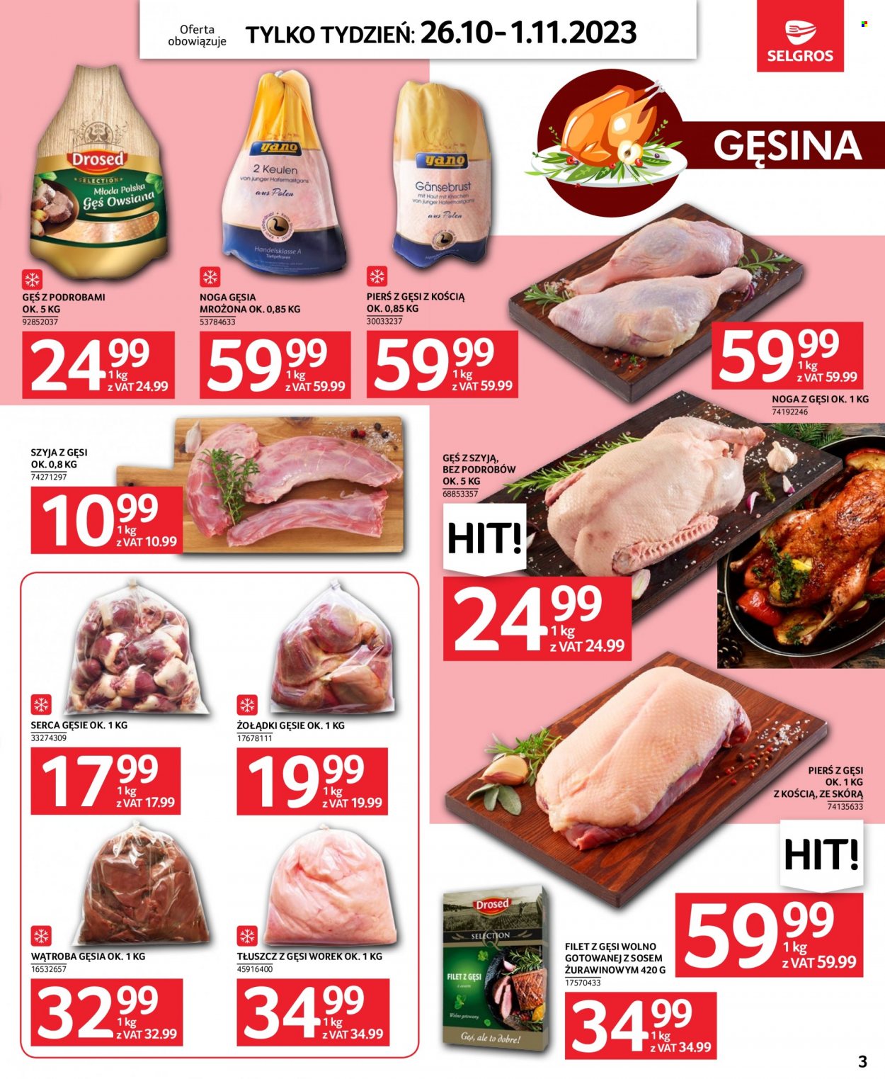 Gazetka Selgros - 26.10.2023 - 1.11.2023. Strona 3