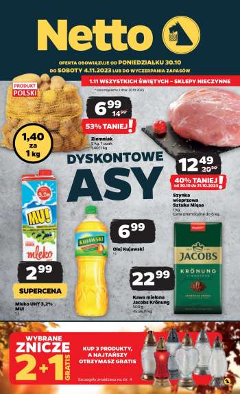Gazetka Netto - 30.10.2023 - 4.11.2023.